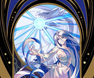 Anime yu gi oh  blue eyes white dragon Playmat Gaming Mat-image