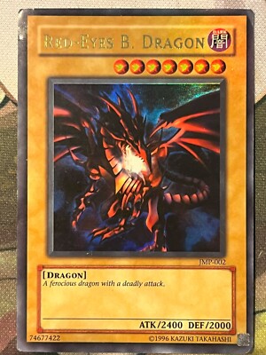 Yugioh - Red-Eyes B. Dragon - JMP-002 - Ultra Rare-image