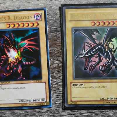2 Red Eyes B. Dragon-Vintage Red Eyes Black Dragon LIMITED EDITION SECRET RARE-image