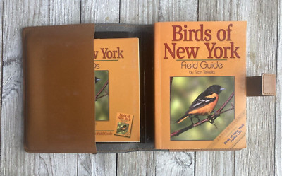 Birds of New York Field Guide & Audio CDs Identification Leather Set 2005 2nd Ed-image