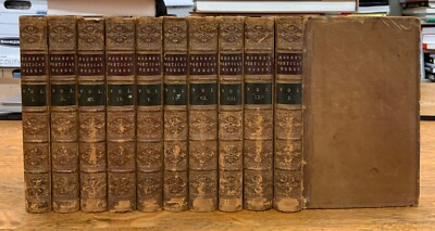 1854 Poetical Works of Thomas Moore Complete Set Signed Binding James Hayday-image