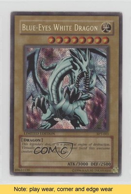 2002 Yu-Gi-Oh! Collectors Tin Promo Blue-Eyes White Dragon #BPT-003 READ k5j-image