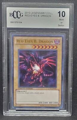 Red-Eyes B. Dragon LC01-EN006 Yu-Gi-Oh Legendary Collection 1 Limited Edition-image