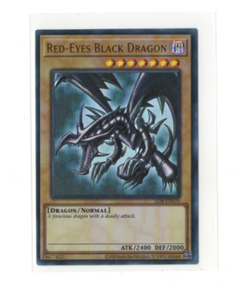 Red-Eyes Black Dragon LOB-070 25th Anniversary Mint Condition Ultra Rare YuGiOh-image