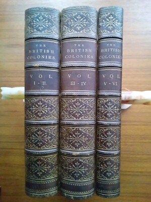 Scarce c1854 The British Colonies ~ Robert Montgomery Martin ~ Complete Set -image