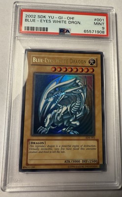 Blue-Eyes White Dragon SDK-001 PSA 9-image