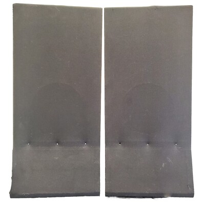 Fisher Wood MS-710 Vintage Wood Veneer Floor Speakers Turntable Tested Made USA-image