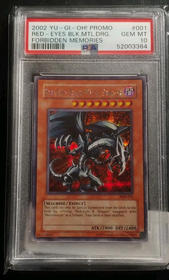 YU-GI-OH! PSA 10 Red-Eyes Black Metal Dragon FMR-image