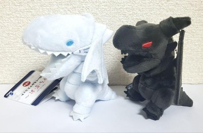 Yu-Gi-Oh!  Red-Eyes Black Dragon & Blue-Eyes White Dragon Plush Mascot set-image