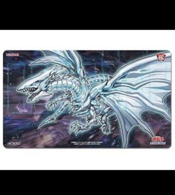 Yu-Gi-Oh! Konami Official Playmat Blue Eyes Alternative White Dragon Duel Field-image