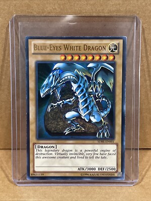 Blue-Eyes White Dragon 89631139 Yu-Gi-Oh TCG 1996 SDBE-EN001 (JC7) (#1)-image