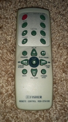 Fisher Desktop Audio Remote Control REM-DTA100-image