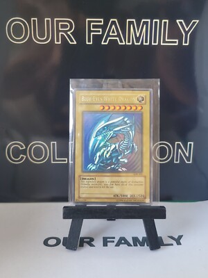 Yugioh Card TCG SDK-001 Blue Eyes White Dragon NM-image