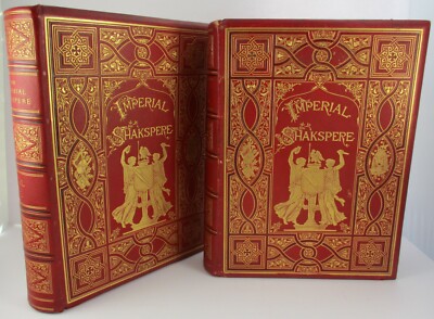 The Imperial Shakespeare The Works of Shakespeare 2 Vol Set William Shakespeare-image