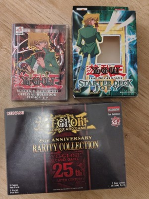 YU-GI-OH! Joey Starter Deck 2002 NO DECK - Box, Rules Only/Sealed Rarity Pack-image