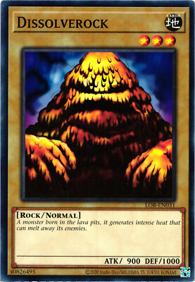 Yugioh Legend of Blue Eyes White Dragon Dissolverock Regular Common-image