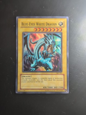Yu-Gi-Oh Blue Eyes White Dragon SKE-001 Holo Rare LP-image