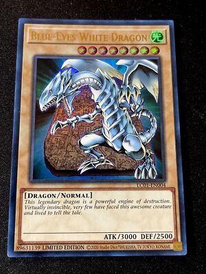 Blue-Eyes White Dragon LC01-EN004 Yugioh Limited Edition (New)-image