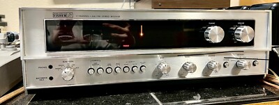 Vintage Fisher Model 143.92541600 AM/FM Stereo Receiver; Tested (SEE VIDEO)-image
