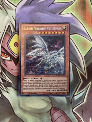 MVP1-ENS46 Blue-Eyes Alternative White Dragon Secret 1st Edition NM Yugioh Card-image
