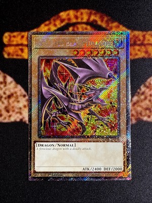 RED EYES BLACK DRAGON • PLATINUM SECRET RARE • RA04-EN109 • 1st EDITION • NM-image