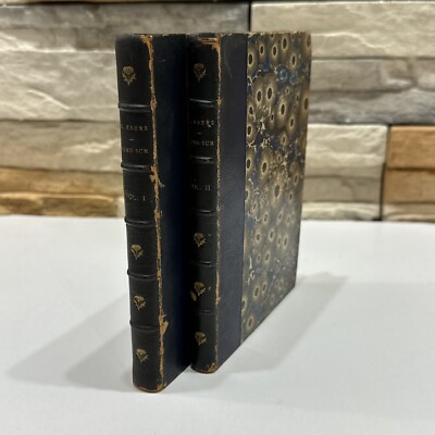 Homo Sum By Georg Ebers Copyright Ed In Two Vol 1878 Collection Of German Author-image