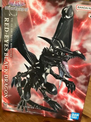Japan Anime Yu-Gi-Oh! Red Eyes Black Dragon Figure Good product service price-image