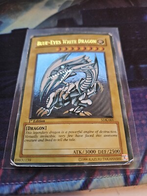 Yu-Gi-Oh! TCG Blue-Eyes White Dragon SDK-001 Starter Deck: Kaiba 1st Edition HP-image