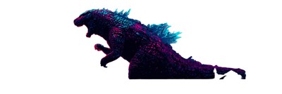 Godzilla Attacks Chicago Vinyl Car Decal Sticker – Waterproof & UV-Resistant-image