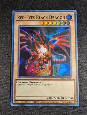 Yu-Gi-Oh! Red-Eyes B. Dragon LC01-EN006 Limited Edition Ultra Rare NM-image