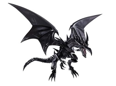 Yu-Gi-Oh! Duel Monsters Red-Eyes Black Dragon Approx 220mm painted action figure-image