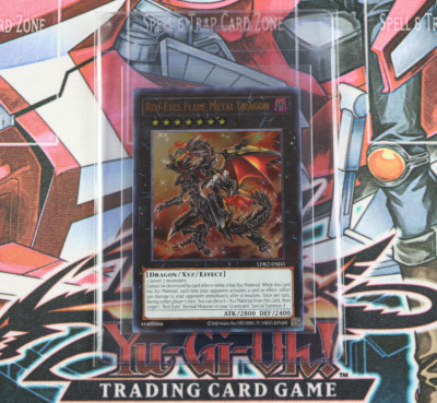 Yugioh Red-Eyes Flare Metal Dragon LDK2-ENJ41 Unlimited Edition Ultra rare-image
