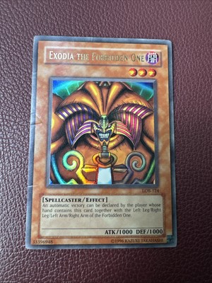 Exodia the Forbidden One LOB-124 The Legend of Blue Eyes White Dragon-image