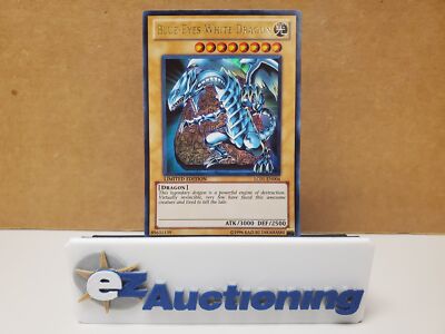 Yu-Gi-Oh Blue-Eyes White Dragon Limited Edition LC01-EN004 Foil Card-image