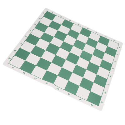 (S)Chess Board Only Portable International Chessboard PU Leather Leisure MU-image