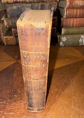 1804 SACRED HISTORY, Historical Part of Holy Scriptures, Thomas Ellwood, Vol 3-image