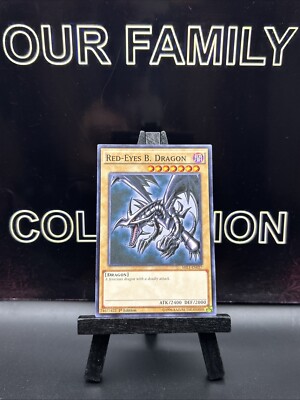 Yugioh! Red-Eyes B. Dragon - MIL1-EN027 - 1st Edition LP-image