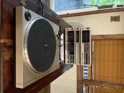 studio standard by fisher  ca-58 integrated stereo amplifier, stereo turntable-image