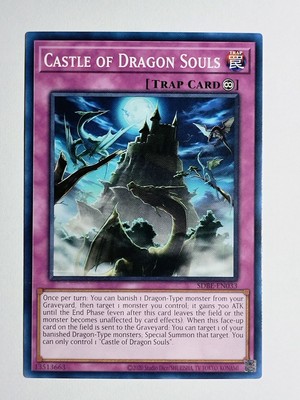 2013 Yu-Gi-Oh Saga of Blue-Eyes White Dragon 1st Ed #33 Castle of Dragon Souls C-image