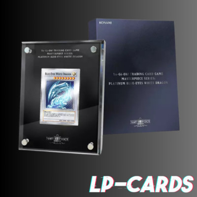 Platinum Blue Eyes White Dragon - Masterpiece Series - Yu-Gi-Oh! TCG-image