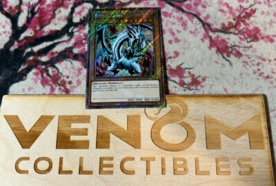 1x (M/NM) Blue-Eyes White Dragon - RA03-EN079 - Platinum Rare 1st Edition YuGiOh-image