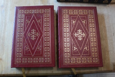 EASTON PRESS HUEY LONG T HARRY WILLIAMS 2 VOLUME SET 1996 LEATHER BOUND -image