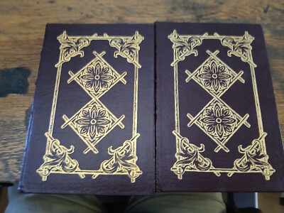 Centennial - 2 Vol Set Historical Novel Colorado Leather Bound 1988 Easton Press-image