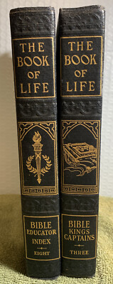 The Book of Life - Vols 3 & 8 Bible Educator Index and Bible Kings Captains-image