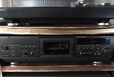 Technics rs az 7 cassette deck 3 head and fisher amplIfier-image