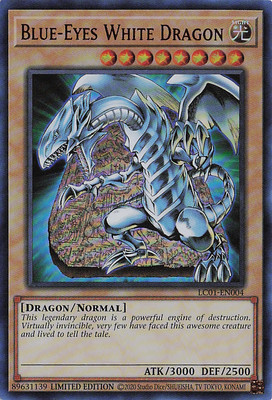 Yu-Gi-Oh! Blue-Eyes White Dragon LC01-EN004 Ultra Rare Limited Edition NM-image