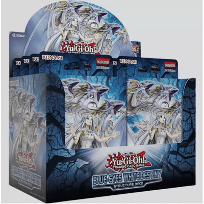 Yu-Gi-Oh Blue Eyes White Destiny Structure Deck Sealed Case-image