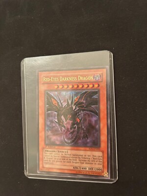YU-GI-OH! RED-EYES DARKNESS DRAGON 1ST EDITION SD1-EN001 ULTRA RARE - MINT-image