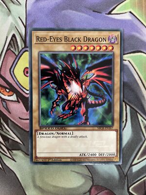 SBCB-EN167 Red-Eyes Black Dragon Common Speed Duel Common NM Yugioh Card-image