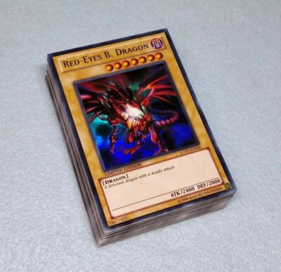 Yu-Gi-Oh! Complete Joey Wheeler Deck Jinzo Red Eyes Black Dragon Gil + Bonus!-image